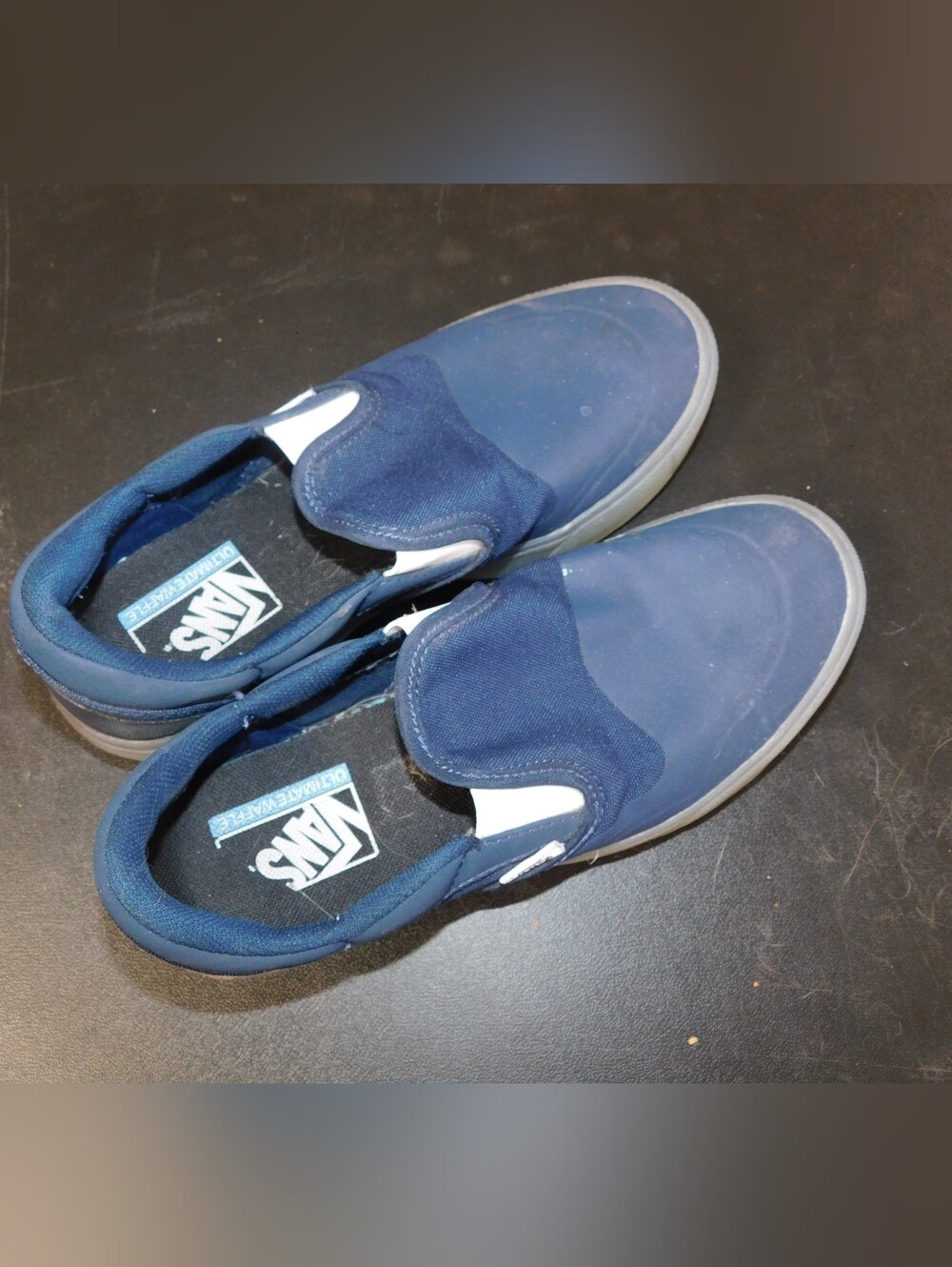 Vans Men's Slip-On Casual Shoes in Navy